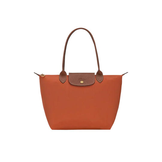 Longchamp - Large Le Pliage Tote, Brick