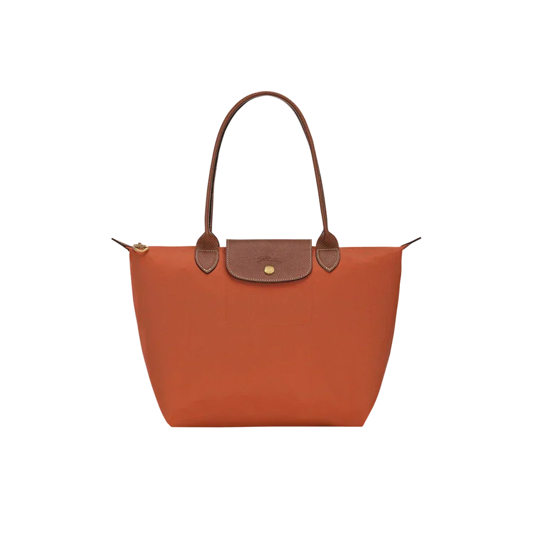 Longchamp - Large Le Pliage Tote, Brick